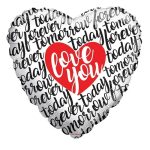 18 Inch I Love You Script