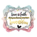 18 Inch Love Is You Marquee