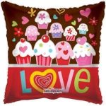 18 Inch Love Cupcakes