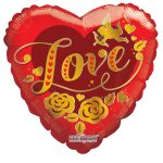 18 Inch Cupid Gold Love