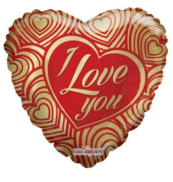 19631-18.Jpg I Love You Valentine Balloon - Image 1