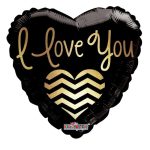 I love you valentine balloon