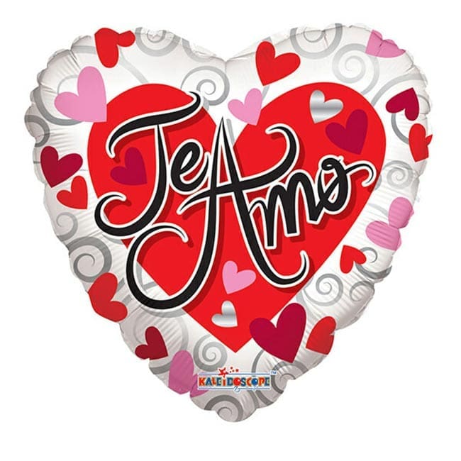 34602-18-1.Jpg 18 Inch I Love You White Heart - Image 1