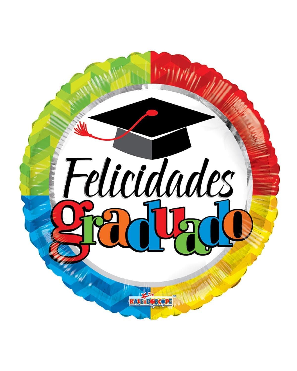 37098-18.Jpg 18 Inch Bv Felicidades Gradiado Colores Primarios - Flat – Viva Party