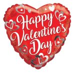 18 Inch BV Hvd White Hearts