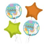 Llama Happy Birthday Balloon Bouquet 4pc – Viva Party