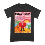 Bad-Bunny Ojitos Lindos Cartoon Heart Island T-Shirt Unisex Adult – Viva Party