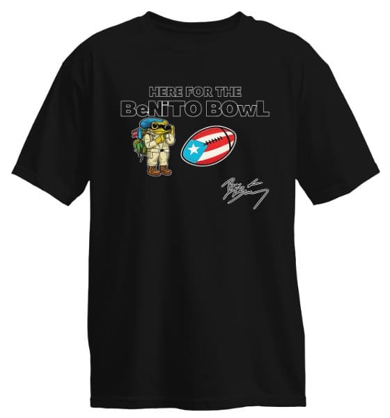 Bad-34 Bad Bunny Super Bowl T-Shirt - Viva Party Pasadena Tx