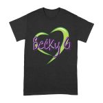 Becky-G in Heart Design T-Shirt - Stylish Tribute to Latin Pop Icon Unisex Adult – Viva Party
