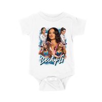 Becky-G 5 Pose Collage T-Shirt ? Iconic Latin Pop Style for Music Fans Unisex Baby Jersey