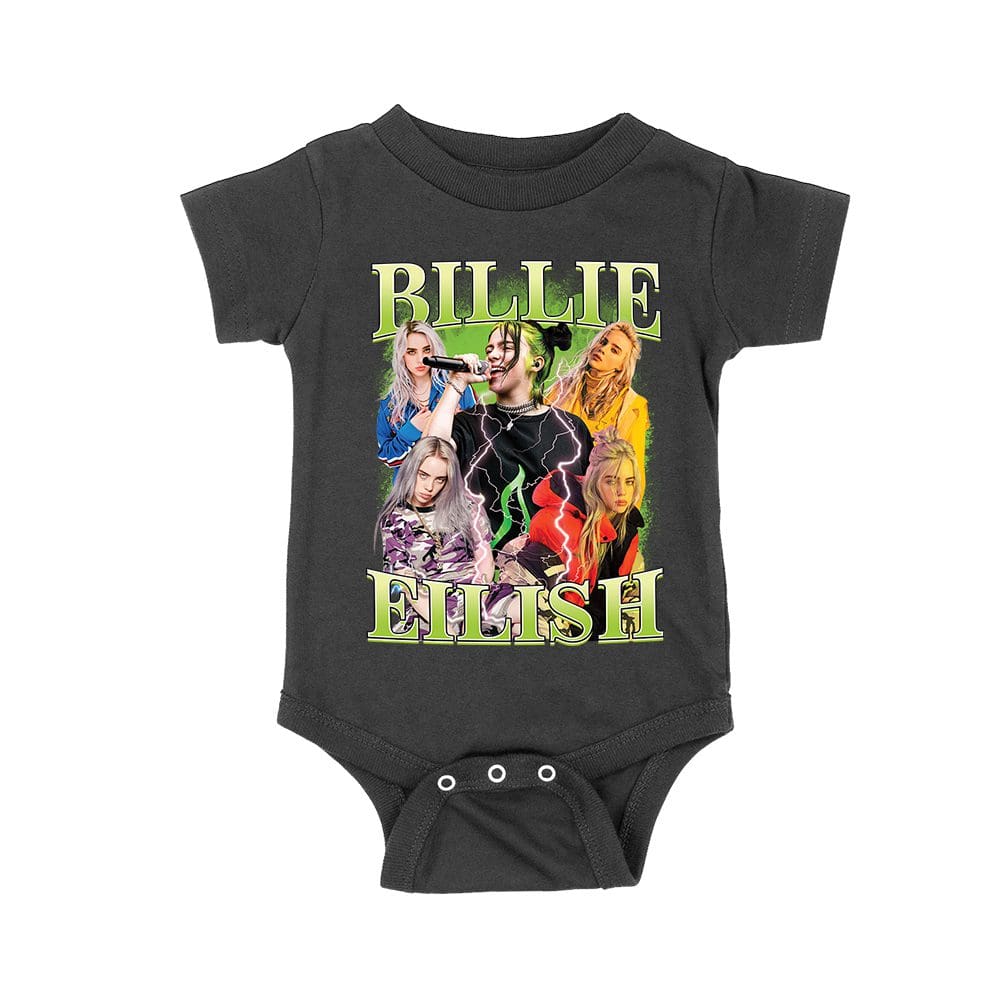 Ble-02_Rs-Black.jpg Billi-Eilsh Live Collage Concert Style T-Shirt For Music Lovers Unisex Baby Jersey – Viva Party