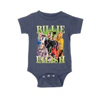 Billi-Eilsh Live Collage Concert Style T-Shirt for Music Lovers Unisex Baby Jersey
