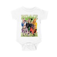 Billi-Eilsh Live Collage Concert Style T-Shirt for Music Lovers Unisex Baby Jersey