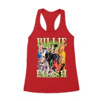 Billi-Eilsh Live Collage Concert Style T-Shirt for Music Lovers Women's Racerback Tank Top