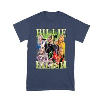 Billi-Eilsh Live Collage Concert Style T-Shirt for Music Lovers Unisex Youth
