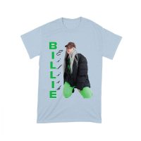 Bold Billie Eilish Vertical Text Pose T-Shirt for Stylish Fans Unisex Toddler