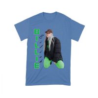 Bold Billie Eilish Vertical Text Pose T-Shirt for Stylish Fans Unisex Toddler