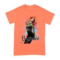 Electric Power Beyonce Graphic T-Shirt with Lightning and Bold Presence Unisex Adult
