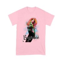 Electric Power Beyonce Graphic T-Shirt with Lightning and Bold Presence Unisex Youth