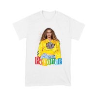 Yellow Sweatshirt Style Beyonce T-Shirt with Confident Stage Look Unisex Youth