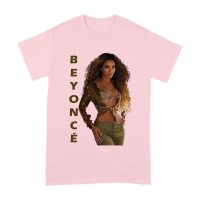 Golden Glam Beyonce Graphic T-Shirt with Vertical Bold Lettering Unisex Adult
