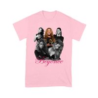 Black and White Beyonce Portrait T-Shirt with Touch of Color Contrast Unisex Youth