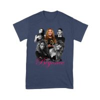 Black and White Beyonce Portrait T-Shirt with Touch of Color Contrast Unisex Youth