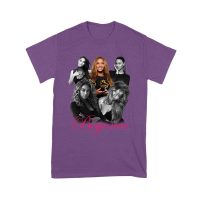 Black and White Beyonce Portrait T-Shirt with Touch of Color Contrast Unisex Youth