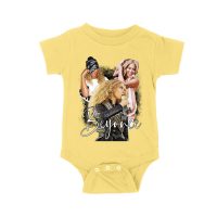 Beyonce Candid Moments Graphic Tee with Happy Expressions and Singing Style Unisex Baby Jersey
