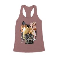 Beyonce Candid Moments Graphic Tee with Happy Expressions and Singing Style Women's Racerback Tank Top