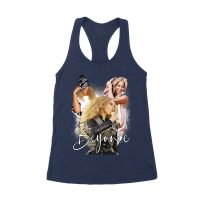 Beyonce Candid Moments Graphic Tee with Happy Expressions and Singing Style Women's Racerback Tank Top