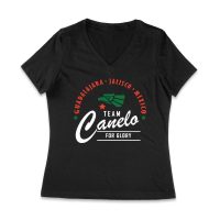 Guadalajara Jalisco Mexico - Team Canelo For Glory T-Shirt - Boxing Pride Fan Apparel Women Jersey V-Neck – Viva Party