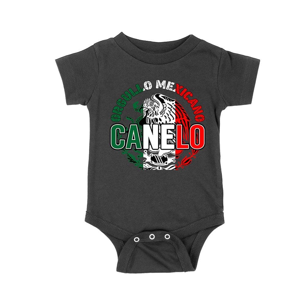 Can-17_Rs-Black.jpg Orgullo Mexicano Canelo T-Shirt - Mexican Pride Boxing Fan Tee For Supporters And Fight Nights Unisex Baby Jersey – Viva Party