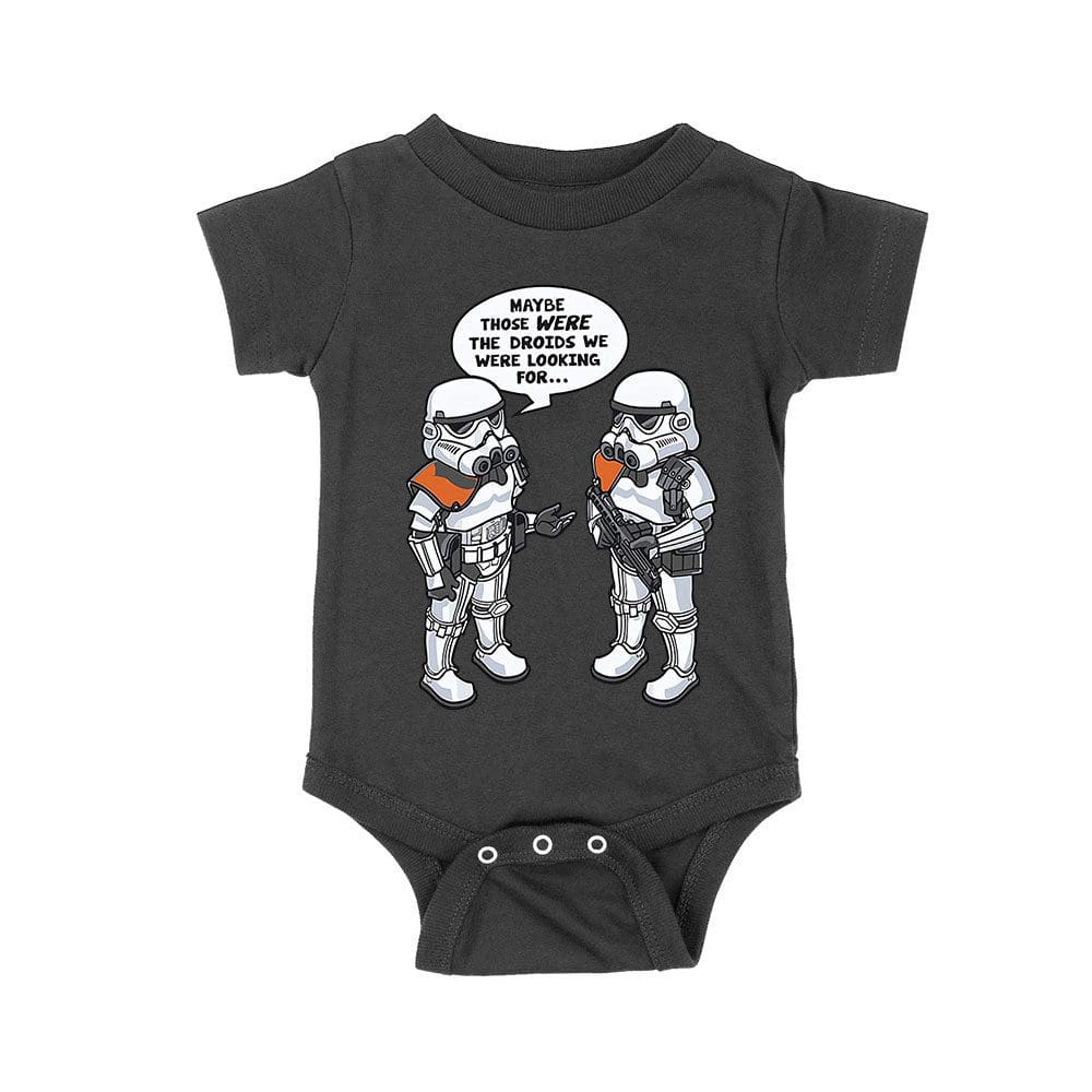 Cart-01_Rs-Black.jpg May Be Those Were The Droids We Were Looking For ? Retro Sci-Fi T-Shirt, Fun Vintage Style For Movie Lovers &Amp;Amp; Pop Culture Fans Unisex Baby Jersey – Viva Party