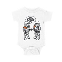 May Be Those Were the Droids We Were Looking For ? Retro Sci-Fi T-Shirt, Fun Vintage Style for Movie Lovers & Pop Culture Fans Unisex Baby Jersey