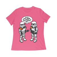 May Be Those Were the Droids We Were Looking For ? Retro Sci-Fi T-Shirt, Fun Vintage Style for Movie Lovers & Pop Culture Fans Women Relaxed