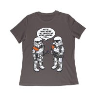 May Be Those Were the Droids We Were Looking For ? Retro Sci-Fi T-Shirt, Fun Vintage Style for Movie Lovers & Pop Culture Fans Women Relaxed