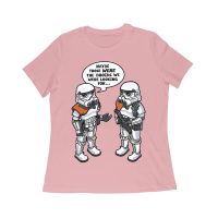 May Be Those Were the Droids We Were Looking For ? Retro Sci-Fi T-Shirt, Fun Vintage Style for Movie Lovers & Pop Culture Fans Women Relaxed