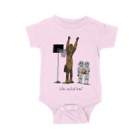 Who Invited Him? Funny Basketball Graphic T-Shirt for Sports Fans Unisex Baby Jersey