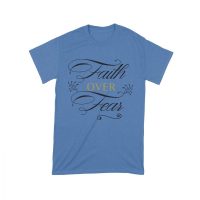 Faith Over Fear Inspirational T-Shirt for Strength, Courage, and Belief Unisex Toddler