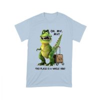 Oh My My! T-Rex Travel Adventure T-Shirt ? This Place is Amazing Unisex Toddler