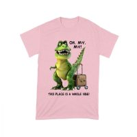 Oh My My! T-Rex Travel Adventure T-Shirt ? This Place is Amazing Unisex Toddler