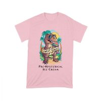 Sweet Dino Pre-Hysterical Ice Cream T-Shirt ? Fun Dinosaur Summer Vibes Unisex Toddler
