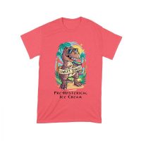 Sweet Dino Pre-Hysterical Ice Cream T-Shirt ? Fun Dinosaur Summer Vibes Unisex Toddler