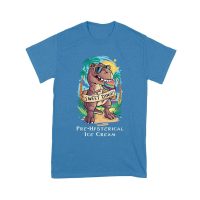 Sweet Dino Pre-Hysterical Ice Cream T-Shirt ? Fun Dinosaur Summer Vibes Unisex Youth
