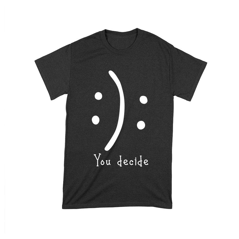 Cart-14_T-Black.jpg You Decide Emoticon T-Shirt ? Choose Your Mood Inspirational Design Unisex Toddler – Viva Party