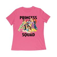 Princess Squad T-Shirt ? Adorable Cartoon Character Group, Perfect for Kids and Teens, Fun Gift Idea, Stylish Matching Tee for Friends and Family Women Relaxed