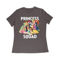 Princess Squad T-Shirt ? Adorable Cartoon Character Group, Perfect for Kids and Teens, Fun Gift Idea, Stylish Matching Tee for Friends and Family Women Relaxed
