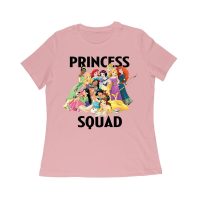 Princess Squad T-Shirt ? Adorable Cartoon Character Group, Perfect for Kids and Teens, Fun Gift Idea, Stylish Matching Tee for Friends and Family Women Relaxed