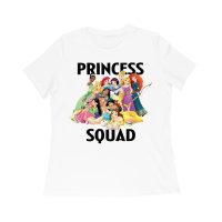 Princess Squad T-Shirt ? Adorable Cartoon Character Group, Perfect for Kids and Teens, Fun Gift Idea, Stylish Matching Tee for Friends and Family Women Relaxed